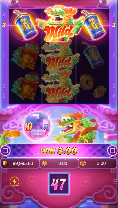 Función multiplicadora de Fortune Dragon