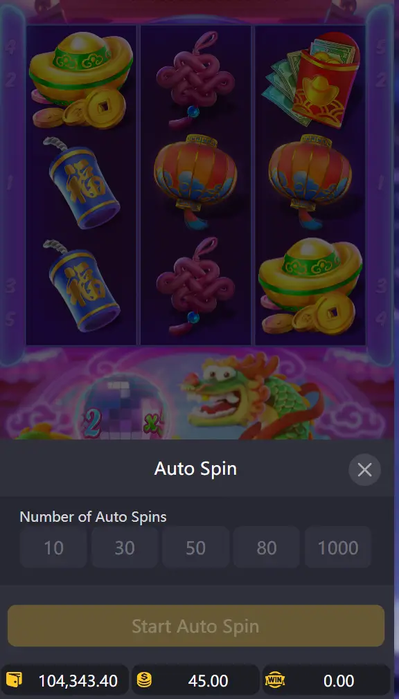 Posición de mercado de Fortune Dragon